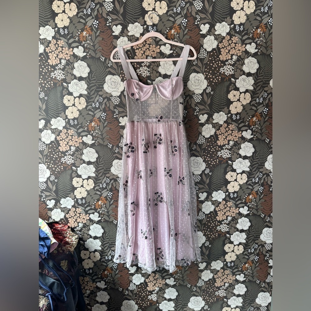 NWOT MAJORELLE Rina dress in princess pink size small - Picture 4 of 6